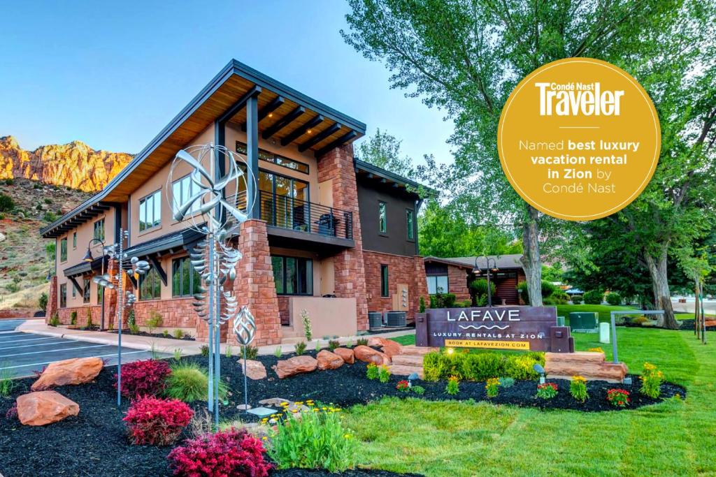 Zahrada ubytování LaFave Luxury Rentals at Zion