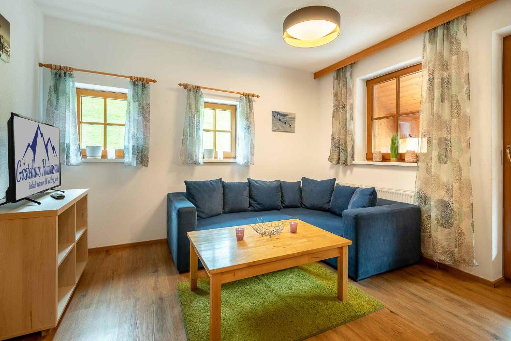 TV a/nebo společenská místnost v ubytování Aparthotel Hummerau