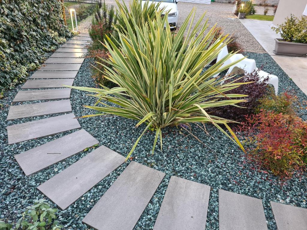 Vonkajšia záhrada v ubytovaní Residence Le Aromatiche