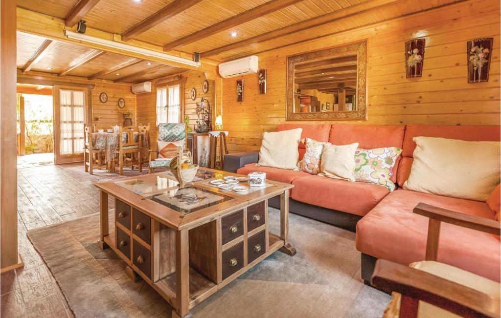 Posezení v ubytování Wooden Dreamhouse Arriate