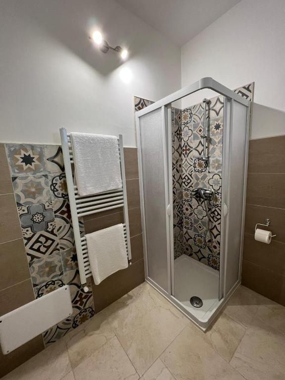 A bathroom at B&B Quintadecima