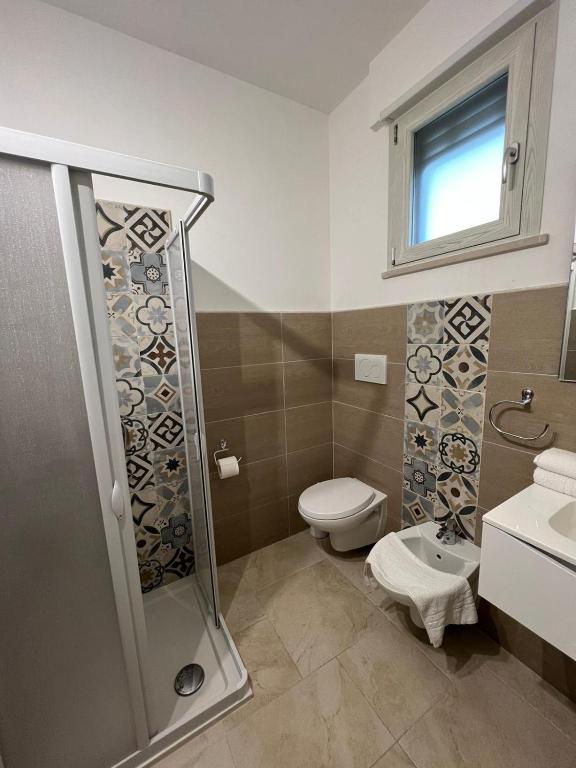 A bathroom at B&B Quintadecima