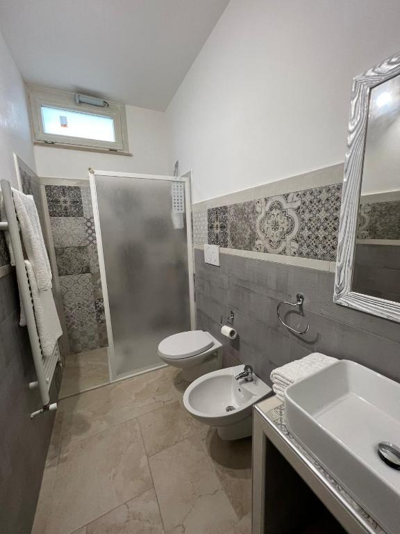 A bathroom at B&B Quintadecima