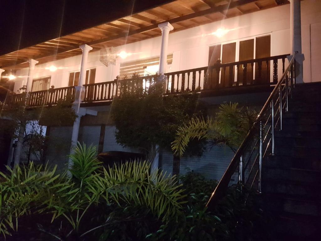 Balkón nebo terasa v ubytování GG Lodge Mirissa
