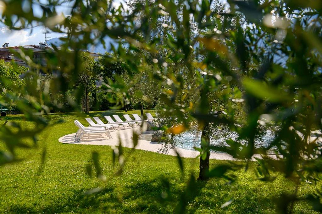 A garden outside Borgo San Nazzaro