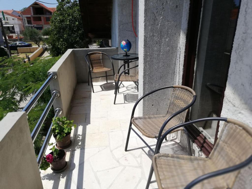 Balkón nebo terasa v ubytování Apartment Zola