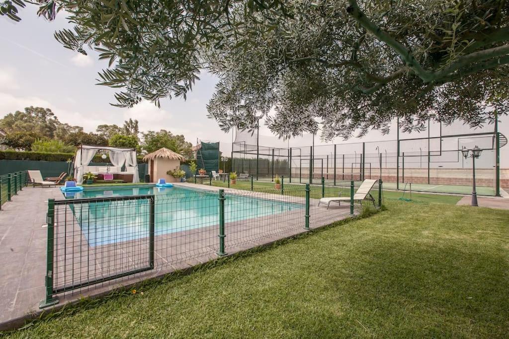 Luxurious villa. Prívate pool, Padel court. Subway ...