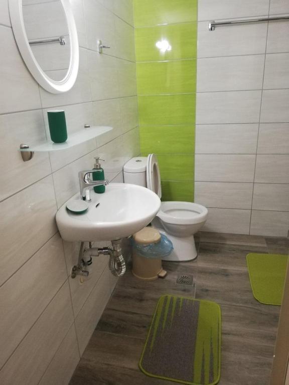 Kúpeľňa v ubytovaní Green Studio Nidri