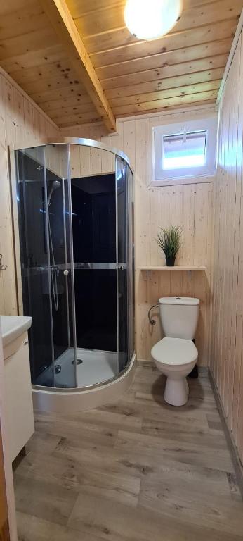Kúpeľňa v ubytovaní Zielony Gaj