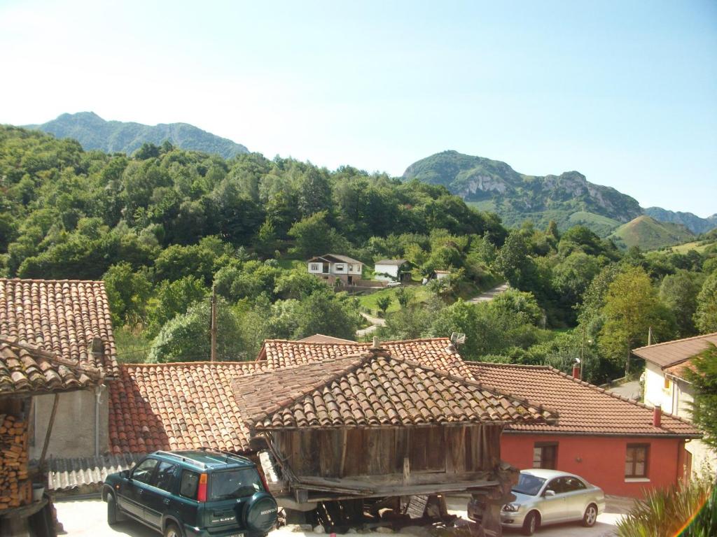 A general mountain view or a mountain view taken from the country house