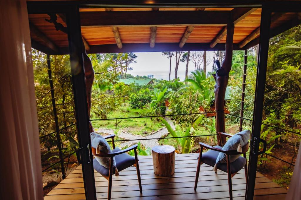 Balkón nebo terasa v ubytování Selva Armonia Immersive Jungle Resort