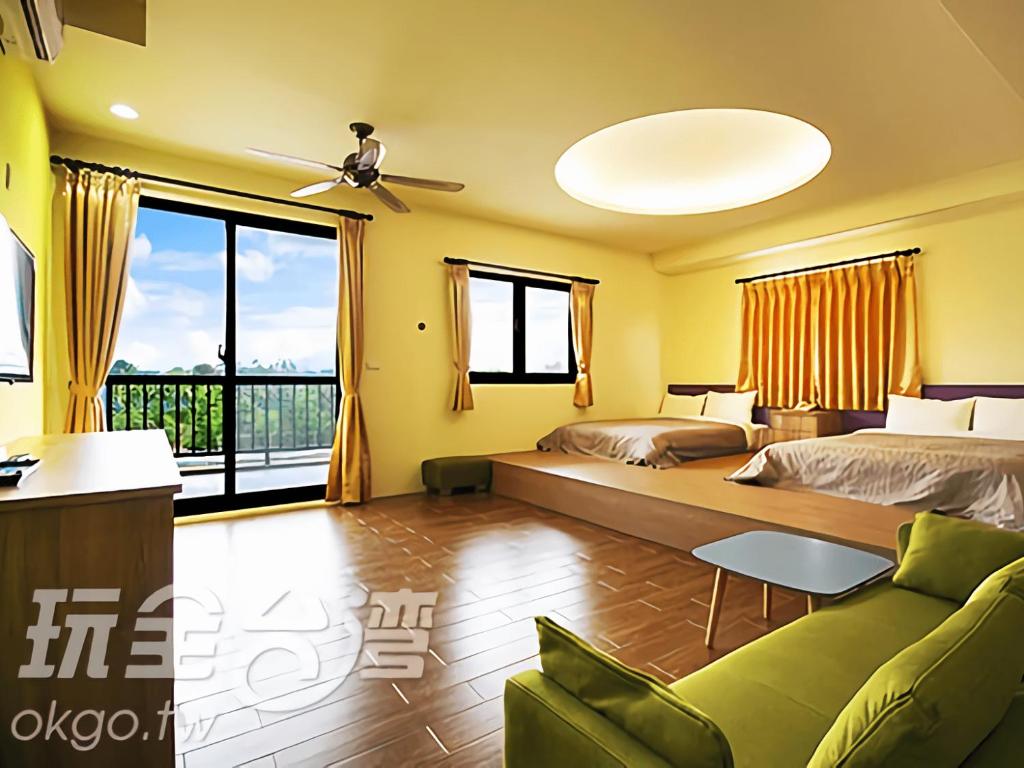 Postel nebo postele na pokoji v ubytování CoCo Motel Boutique
