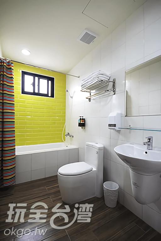 Koupelna v ubytování CoCo Motel Boutique