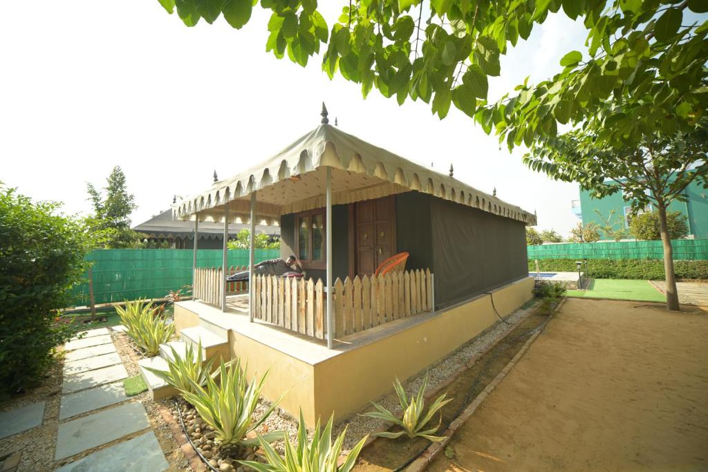 Zahrada ubytování Amrit Van Resort