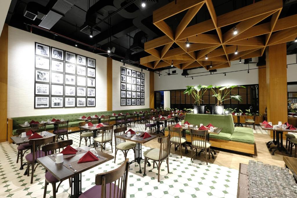 Restaurace v ubytování Swiss-Belinn Bogor