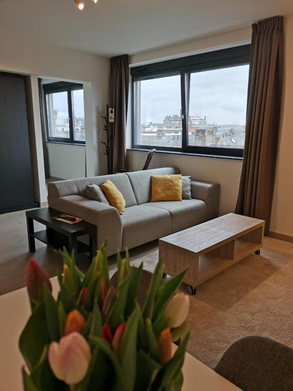 Posezení v ubytování Tower Hotel Aalst