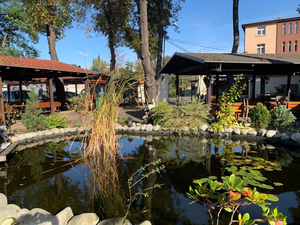 Ogród w obiekcie Hotel Braník