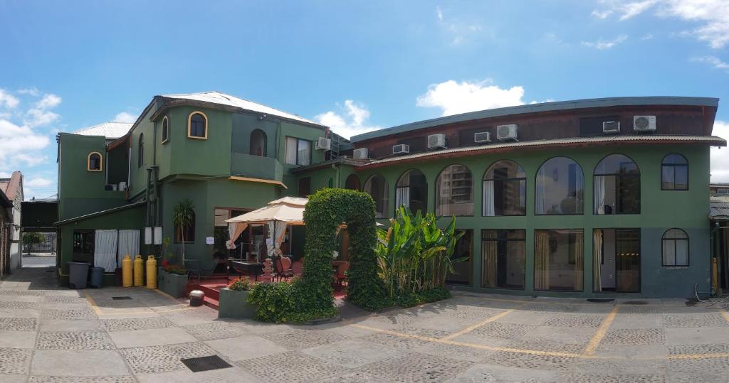 Budova, kde se hotel nachází