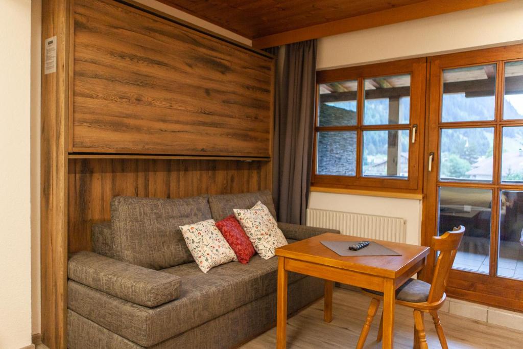 Posezení v ubytování Sonnenhof - Apartments & Zimmer