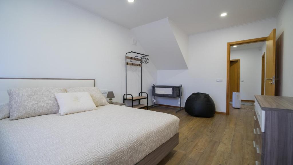 Postel nebo postele na pokoji v ubytování Quinta Rico - House II