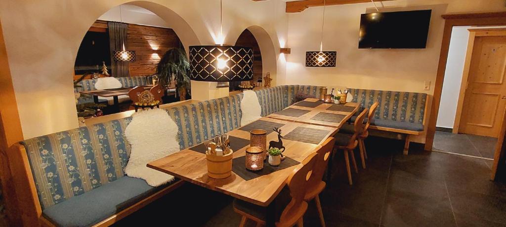 Posezení v ubytování Alpenchalet Almrose