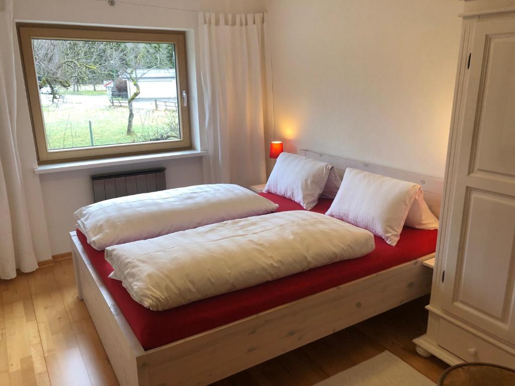 Postel nebo postele na pokoji v ubytování Apartment Bachmann