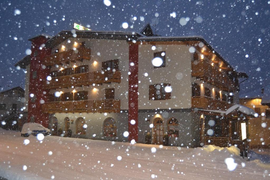 Hotel Cova v zimě