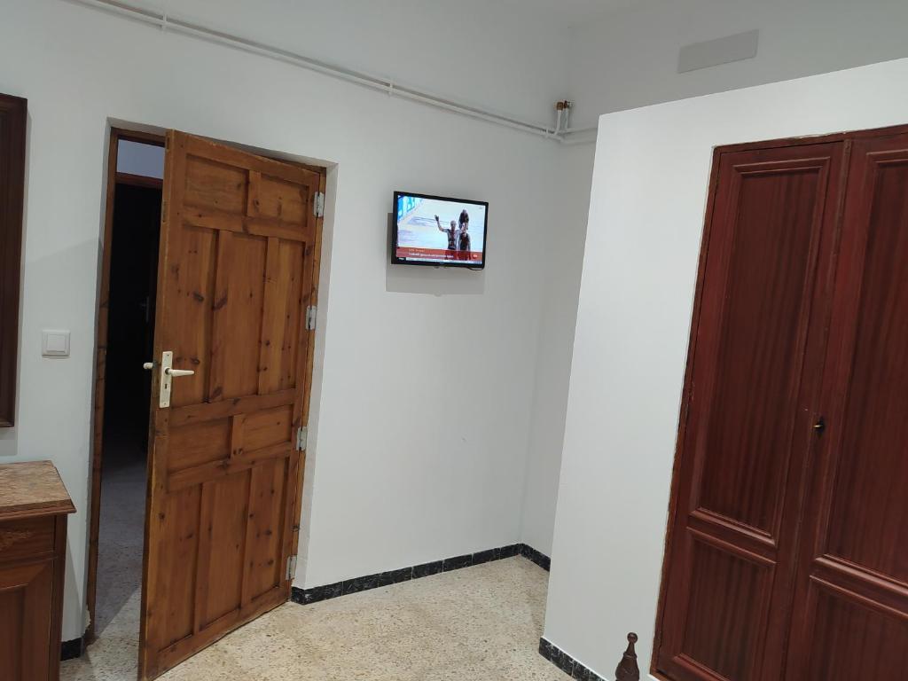 TV a/nebo společenská místnost v ubytování Casa (tipo) RURAL MANCHEGA