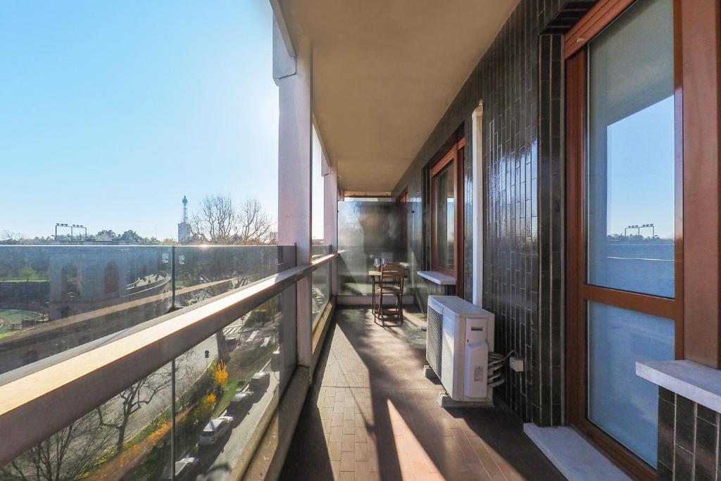 Balkon lub taras w obiekcie Contempora Apartments - Elvezia 8 - E52