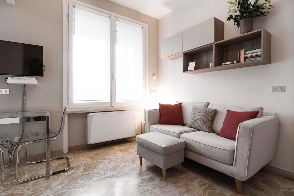 Część wypoczynkowa w obiekcie Contempora Apartments - Elvezia 8 - E54