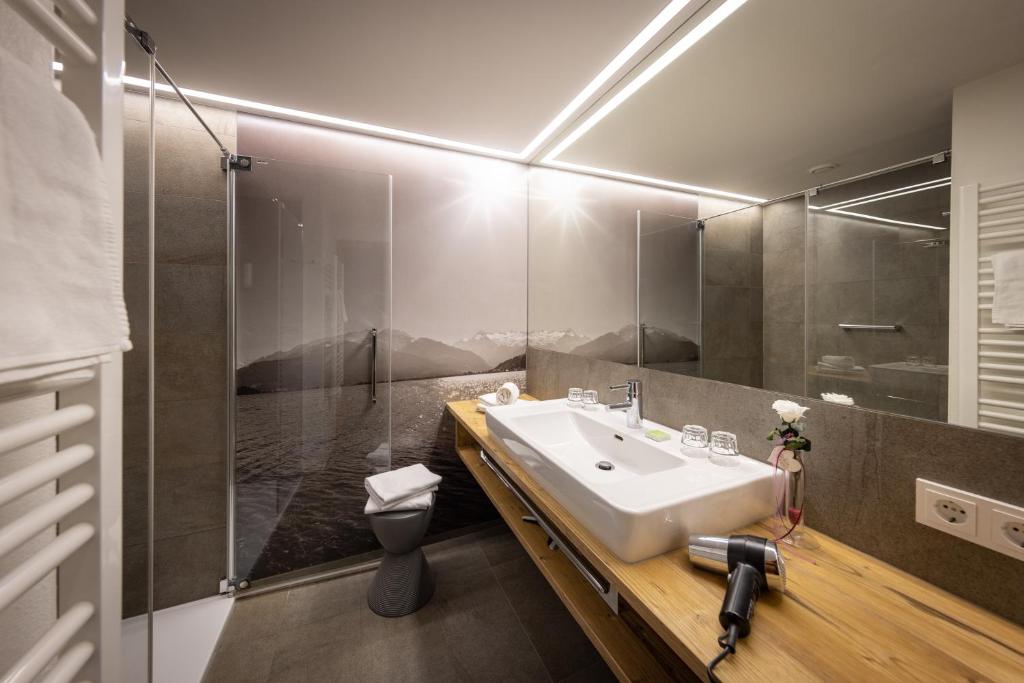 Koupelna v ubytování Hapimag Ferienwohnungen Zell am See