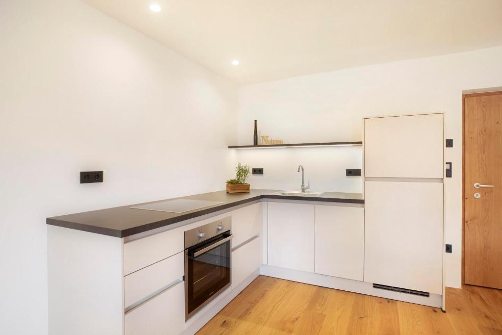 Kuchyňa alebo kuchynka v ubytovaní Brantenhof Ferienwohnung Vinea