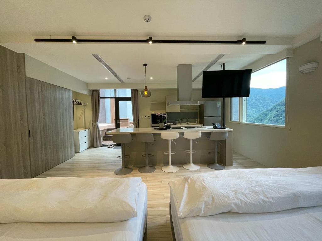 Sla Ulay - Deluxe Double O Twin Sala Con View De Mountain