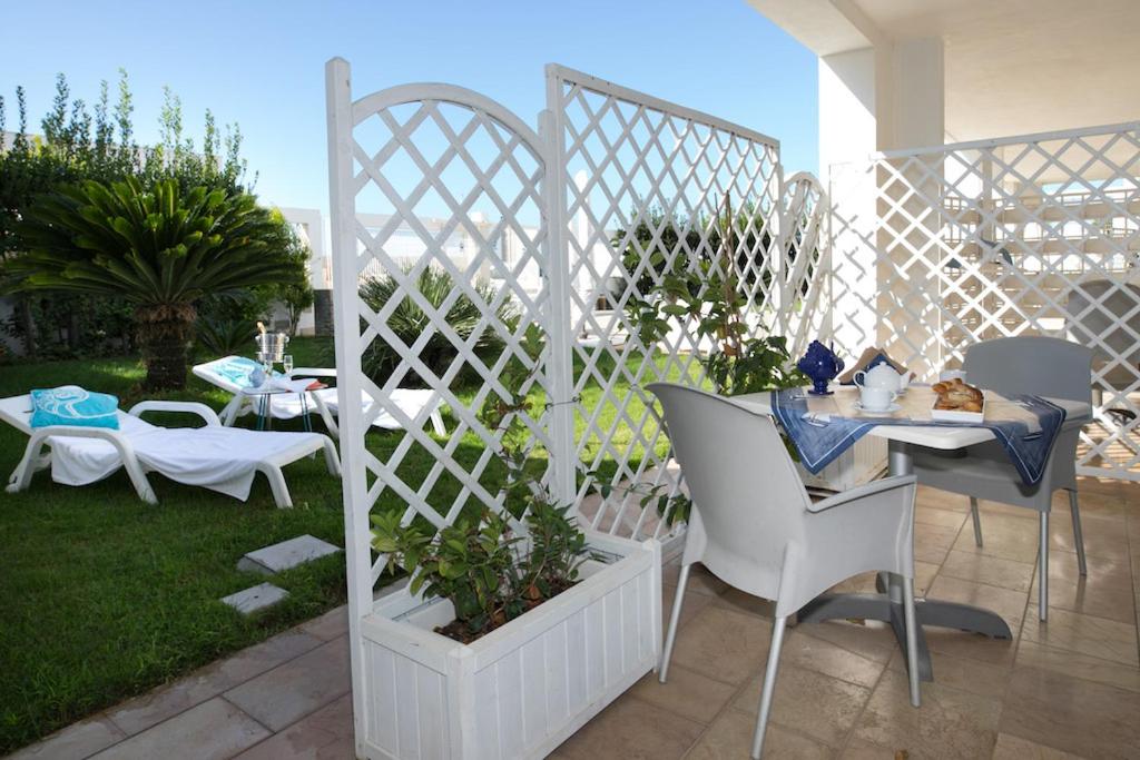 Posezení v ubytování Gigli Hotel Salento