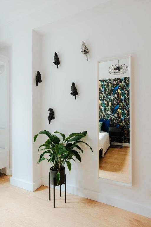 Posteľ alebo postele v izbe v ubytovaní Apartament Rynek Więzienna