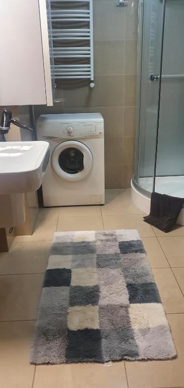 Kúpeľňa v ubytovaní Apartament przy plazy