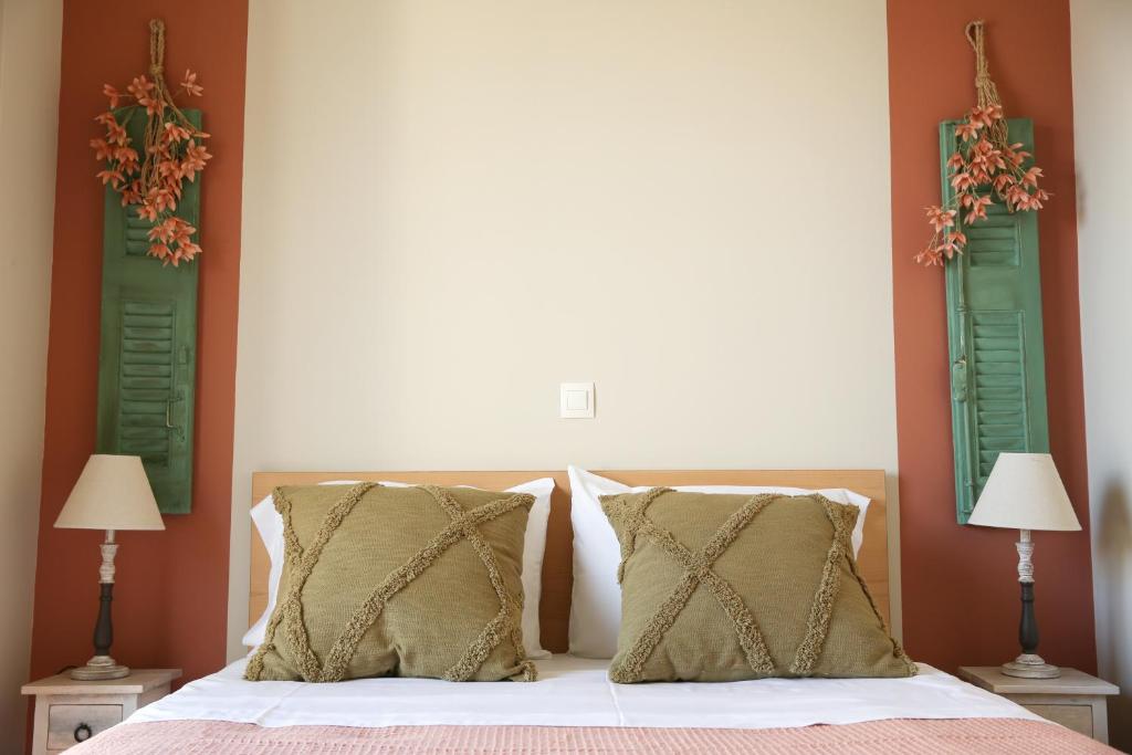 Beach House in Itea-Delphi客房内的一张或多张床位