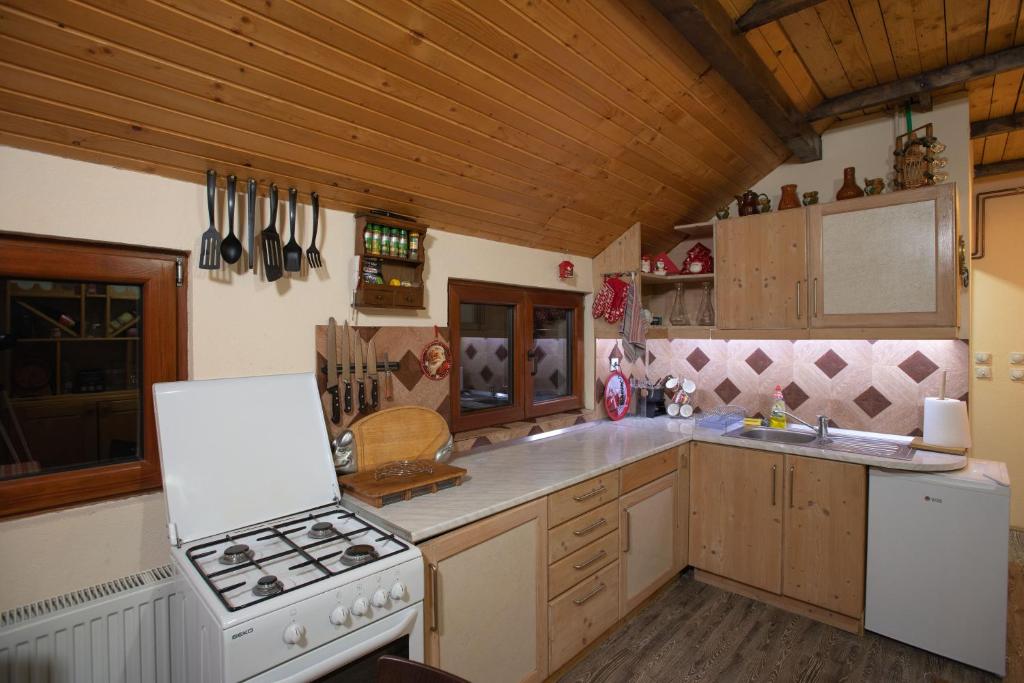 Cucina o angolo cottura di Apartmani SP Jovanovic