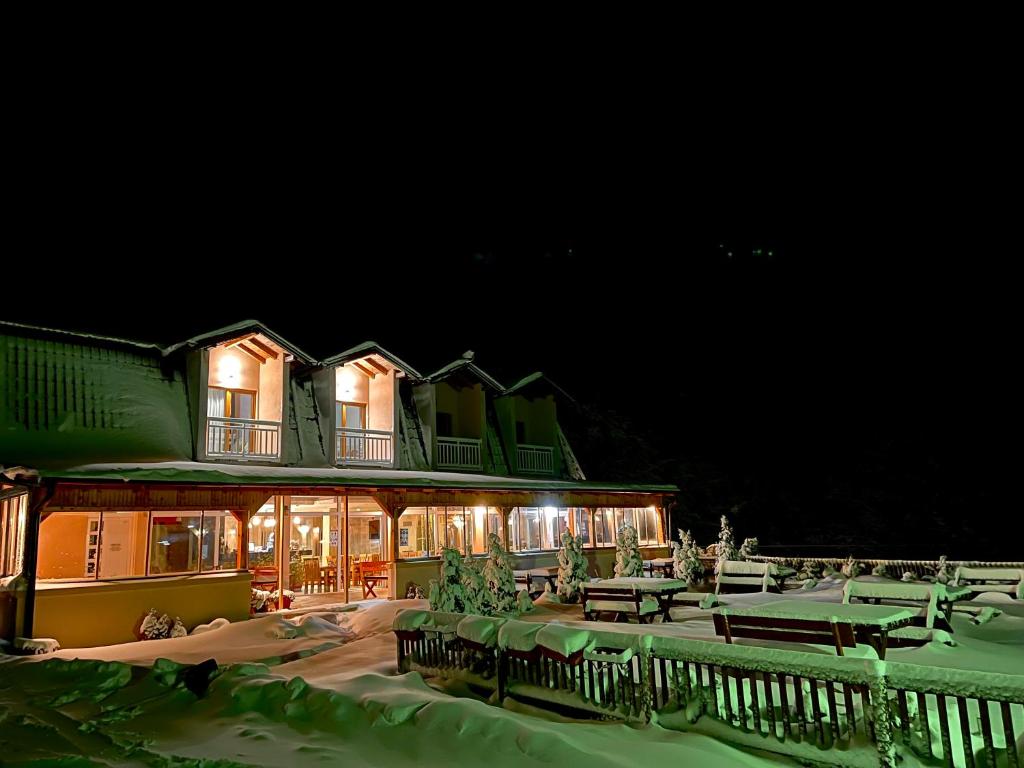 Budova, kde se bed and breakfast nachází