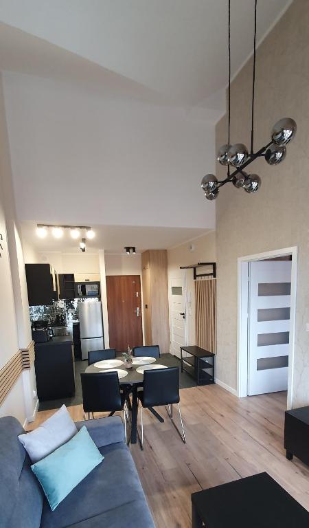 Kuchyňa alebo kuchynka v ubytovaní Karpatia Resort Apartament Krystallos
