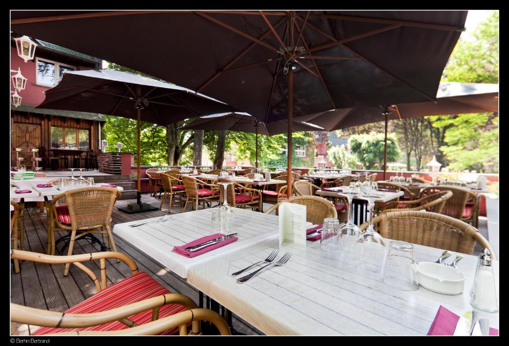 Restaurace v ubytování Auberge De La Gaichel