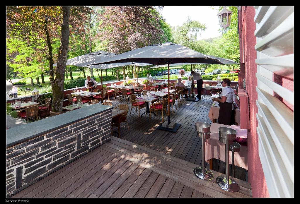Restaurace v ubytování Auberge De La Gaichel