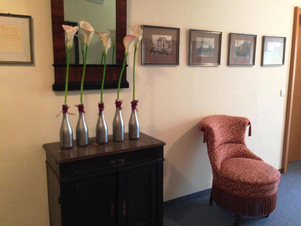 Posezení v ubytování Gasthaus Schwan