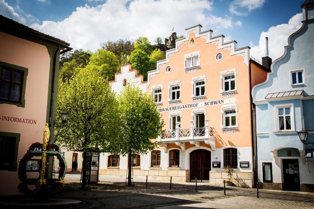 Budova, kde se hotel nachází