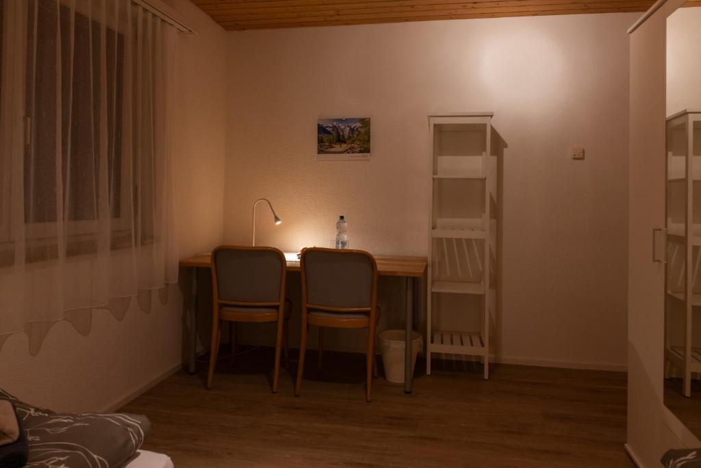 Posezení v ubytování BnB Bergsicht