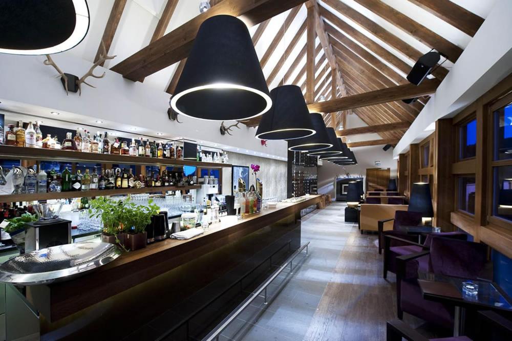 Lounge nebo bar v ubytování BLÖDEL Gasthof Grüner Baum