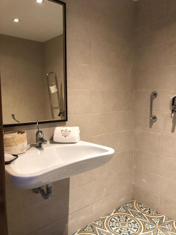 Koupelna v ubytování Hotel Boutique Casa del Comendador