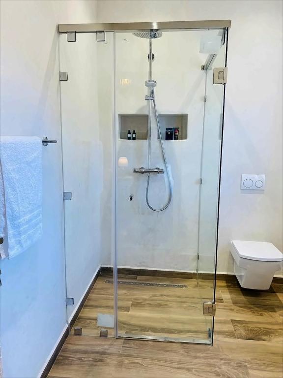 Koupelna v ubytování Aparthotel & Hotel Doha