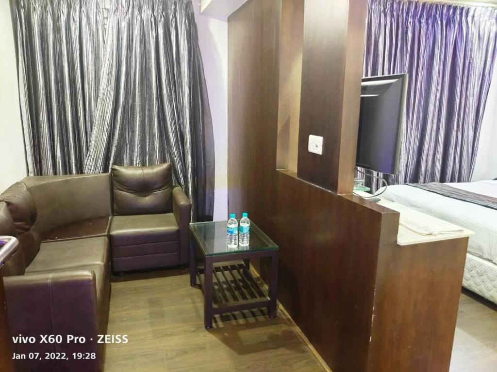 Posezení v ubytování Hotel M Grand