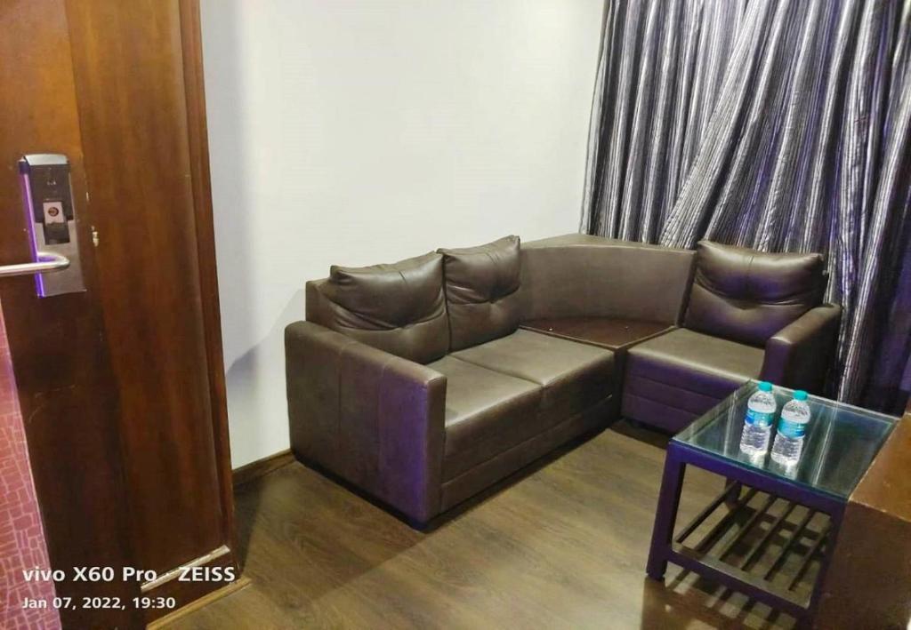 Posezení v ubytování Hotel M Grand